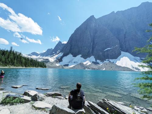 Floe lake, BC, Canada