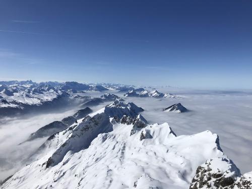 View from Säntis, Switzerland