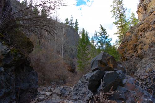 The Bottom of Deep Creek Canyon, Eastern Washington