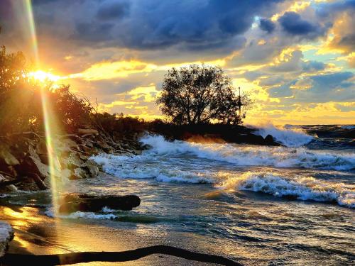 Chagrin Harbor Beach, Ohio