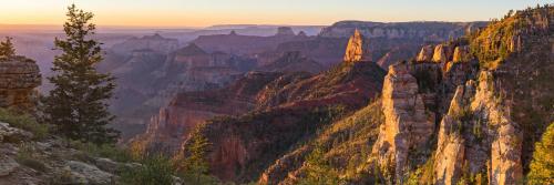 Mt. Hayden at Sunrise, Grand Canyon National Park, Arizona, USA