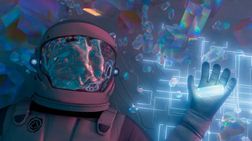 Astro Crystalize  Animated version in the comments