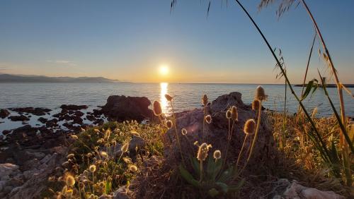 Sunrise at Antibes, France