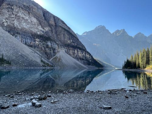 Morraine Lake, British Columbia, Canada , perfect reflection