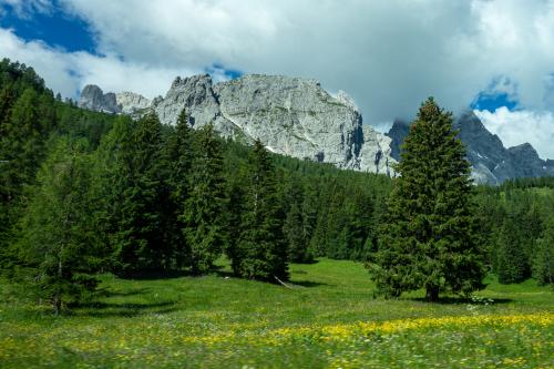 Campitello di Fassa, Trentino, Dolomites mountains, Italy