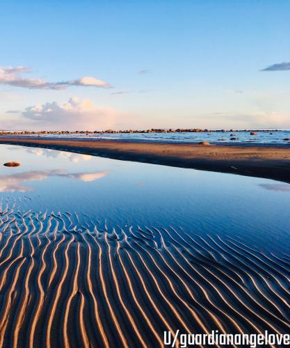 Gulf of Finland March Sunset Tide