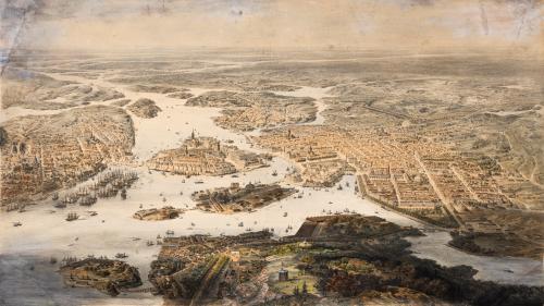 Stockholm Panorama, 1868