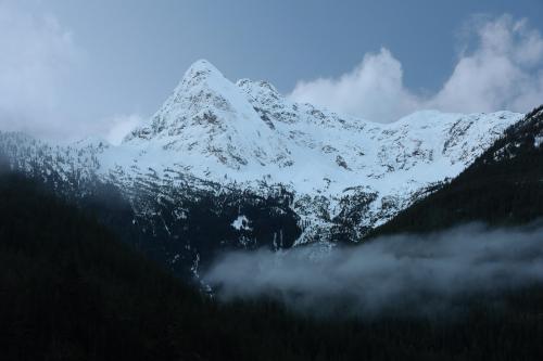 Just before dawn in the North Cascades, WA