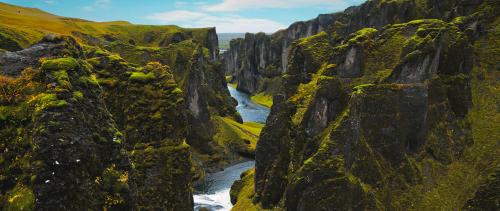 Fjaðrárgljúfur Canyon, Kirkjubæjarklaustur, Iceland