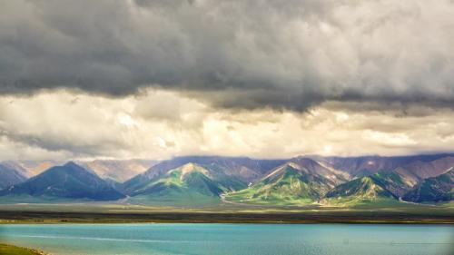 Rising storm in the Tianshan Mountains