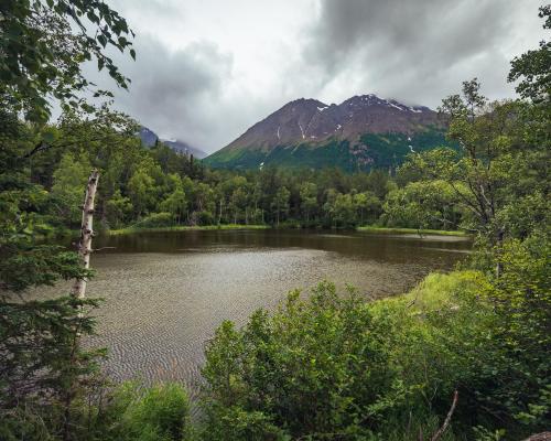 Dew Lake off the Iditarod @ Crow Pass, Alaska