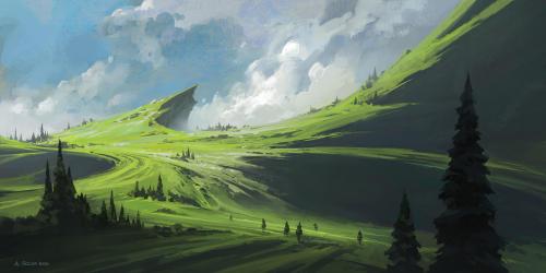 "The Swirling Fields" by Andreas Rocha