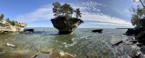 Turnip Rock the day after Labor Day OC