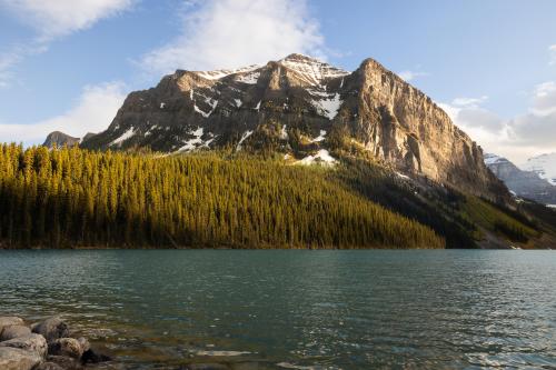 Golden Hour over Lake Louise