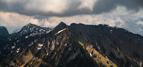 Cloudy Bernese Alps, Switzerland  @larsgebraad