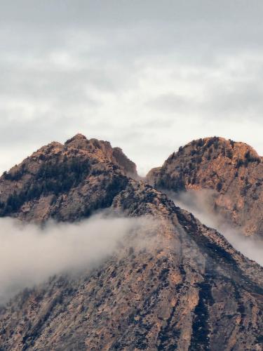 Twin Peaks, Mount Olympus, Olympic Mountains, SLC, UT