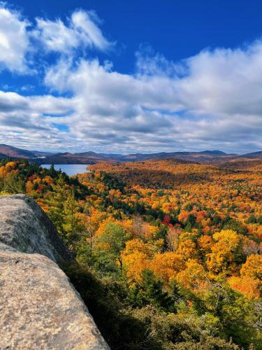 Peak Autumn Colors in the Adirondack Mountains Upstate NY