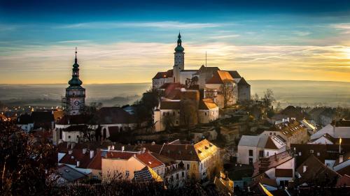 mikulov castle old town