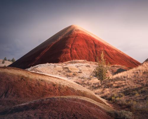 The red pyramid, Oregon