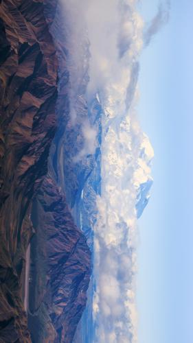 The tallest mountain in North America, Denali in Alaska, US