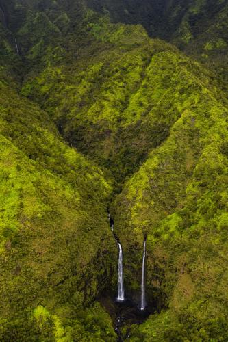 Waterfalls in Kauai, HI, USA