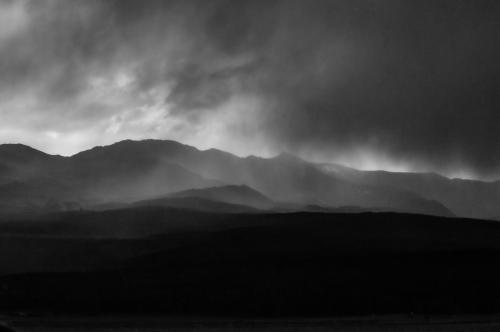 Mt. Massive at dusk. Leadville, Colorado.