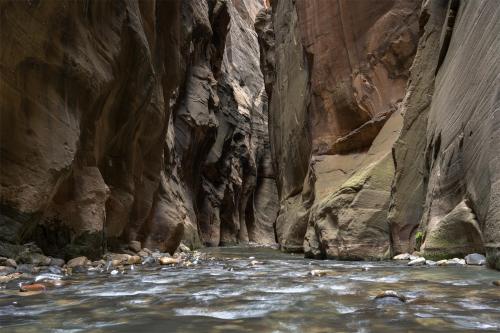 Wall Street at the Zion National Park Narrows, Utah