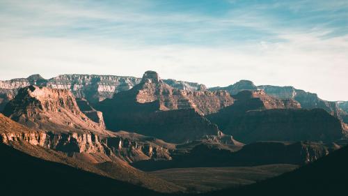 Morning Inside the Grand Canyon