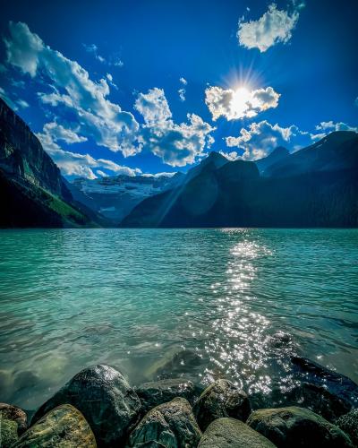 Feeling blue 🏞 Banff, Alberta, ,