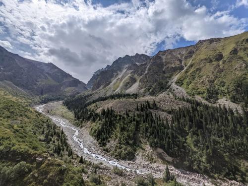 Ala-Archa National Park in Bishkek, Kyrgyzstan.