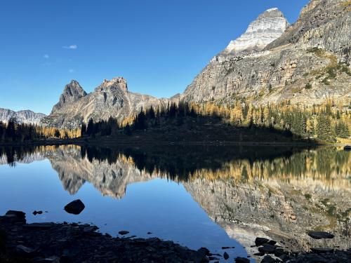 The mirror. Yoho National Park, Canada