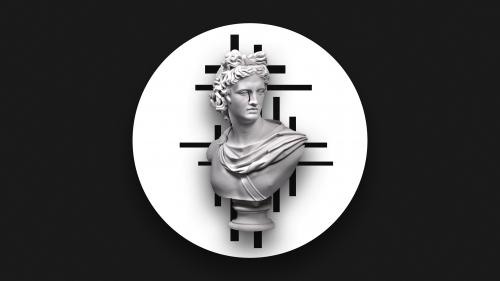 Apollo bust