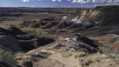 The painted desert of Arizona