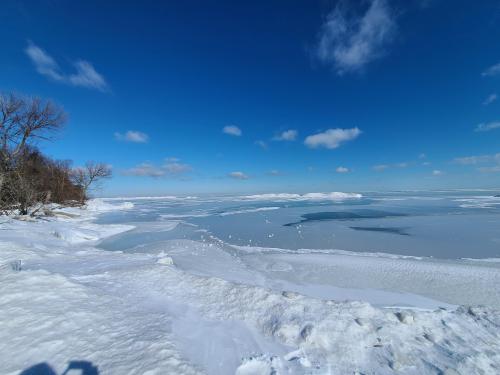 Frozen Beach, Point Pelee, Canada