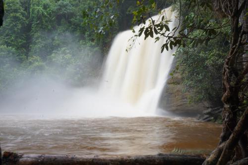 Riam Dait Waterfall Level 2, West Kalimantan, Indonesia