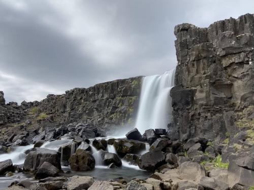 A Dreamy Cascade in Iceland