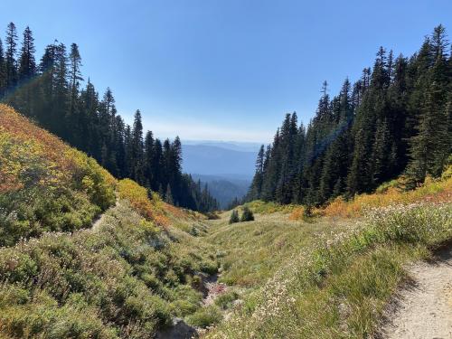 An autumn weekend before the snow falls on Mt. Hood for the winter