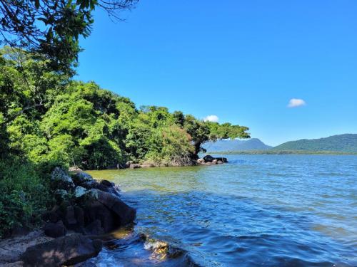 Lagoa do Peri, a freshwater lake in Florianópolis, Brasil