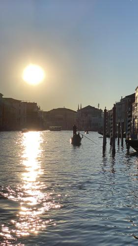 The canal of the city, few hours ago