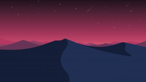 Desert at Dusk