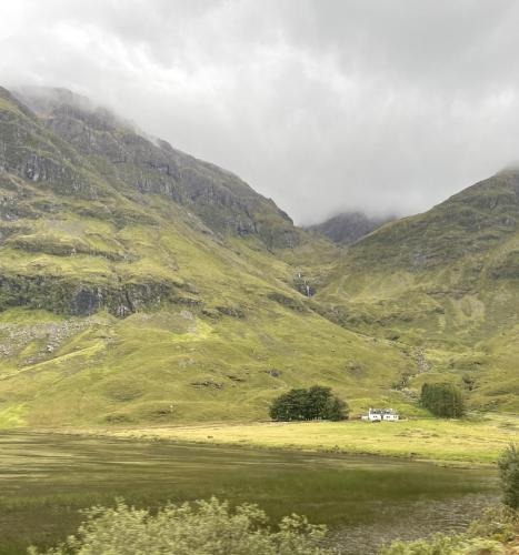 Oh just your average roadside view when driving in Scotland…