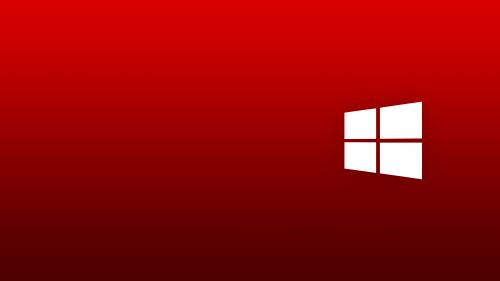 Basic Windows Wallpaper Lava Red