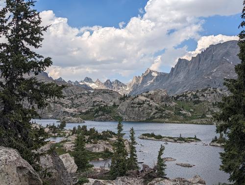 Island Lake, Wind River Range Wyoming