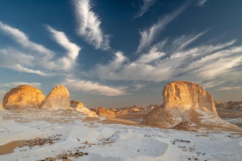 Sunrise in the White Desert - Egypt