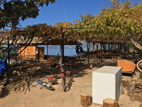 A roadside cafe in Oludeniz, Turkey. Was closed for New Years at that moment.