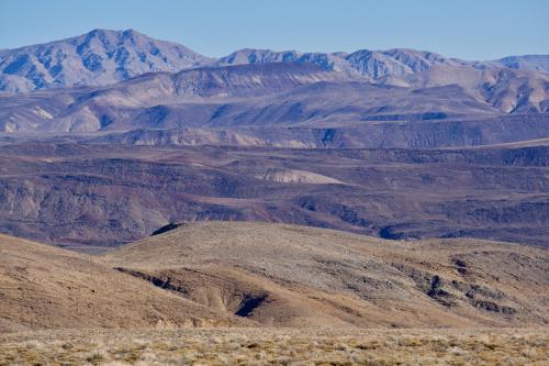 Layers of Saline and Amargosa Ranges, Death Valley National Park []