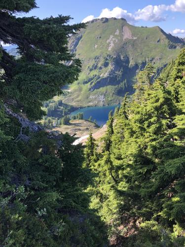 Blue Lake, Central Cascades, WA.