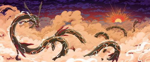 Rayquaza - Dragon Ascent