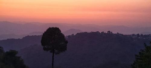 Sunset in the Himalayas