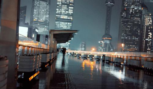 Rain in Shanghai